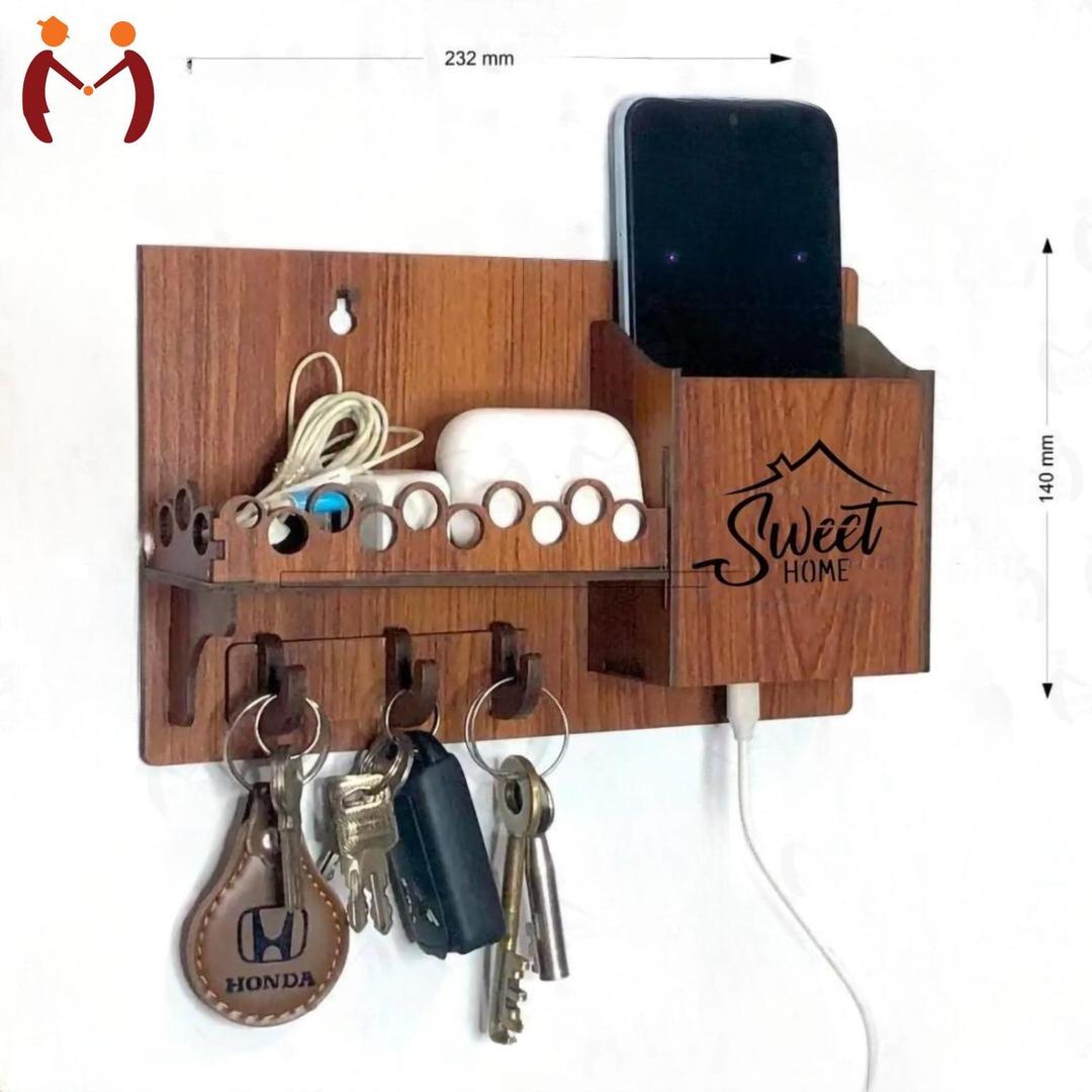 Wall Mount Key and Mobile Holder