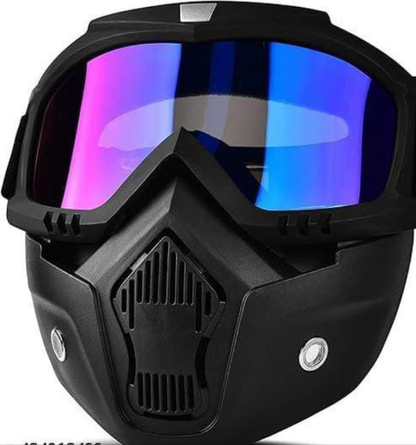 Motorcycle dust proof motocross facemask