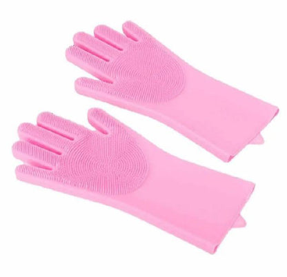 Silicone Washing Gloves