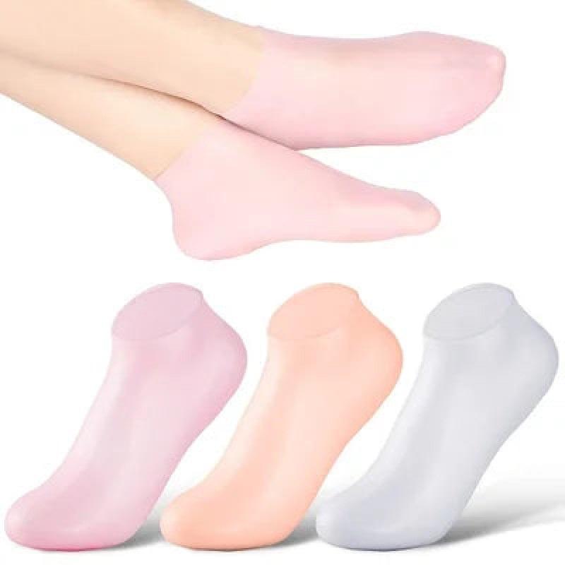 Unisex silicone anti cracks moisturizing socks