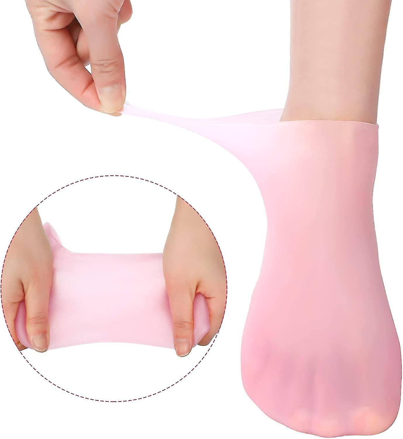 Unisex silicone anti cracks moisturizing socks